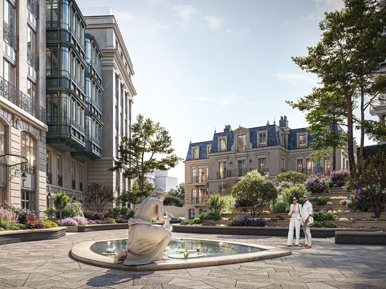 Noble Key — внутренний двор